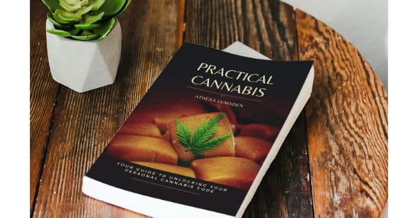 Practical Cannabis Book on table