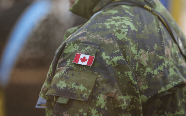 Canadian veteran uniform