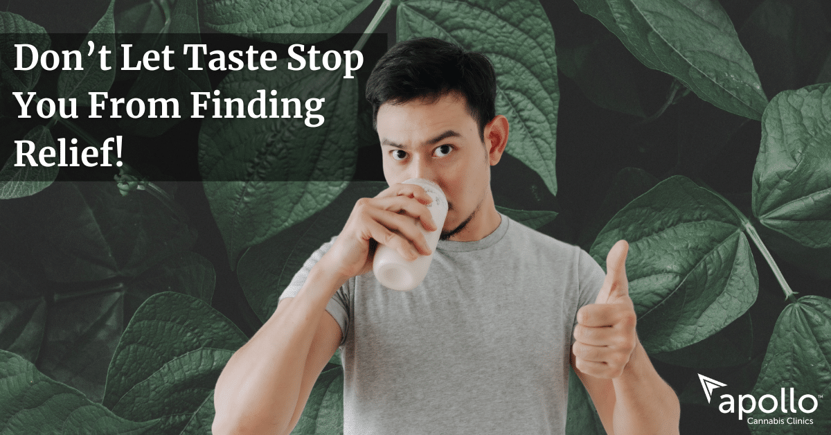 Don't let taste stop you from finding relief